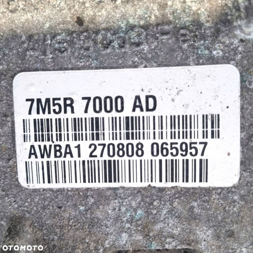 SKRZYNIA BIEGÓW 7M5R7000AD Ford Focus II MK2 C Max C-Max 2.0 TDCI automat - 2