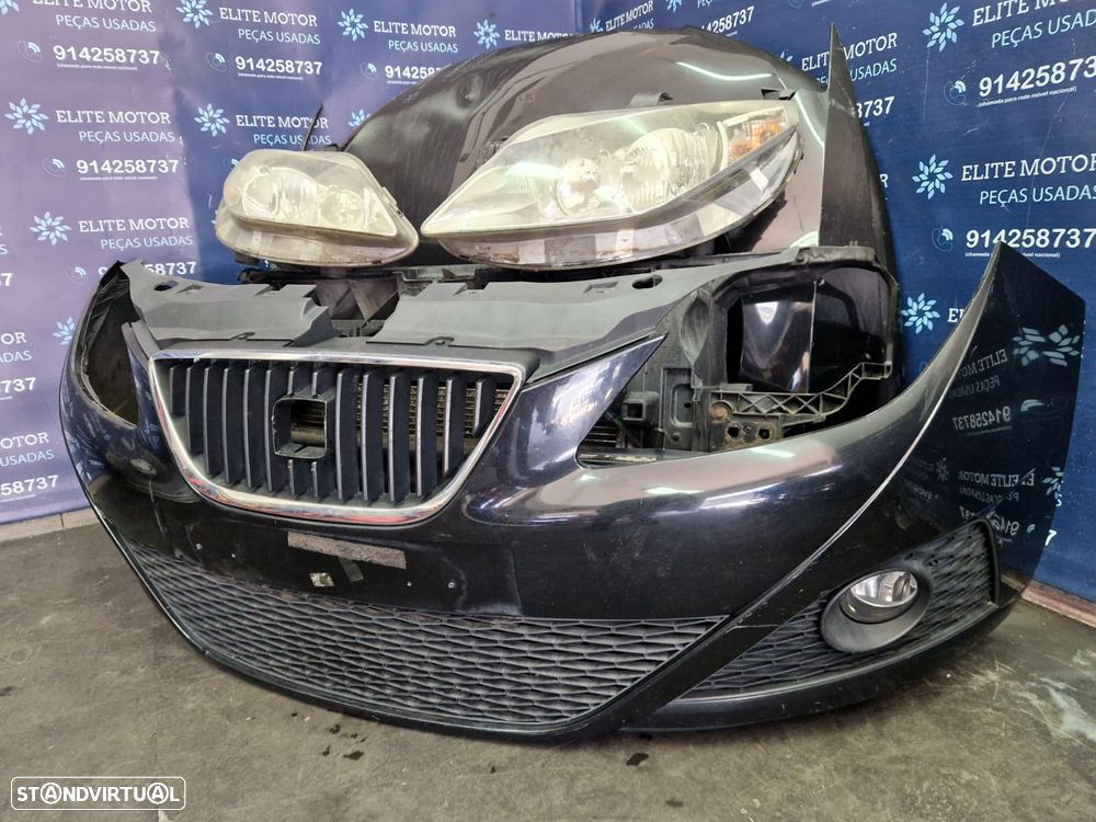 Frente completa usada SEAT IBIZA 6J capot parachoques guardalamas oticas radiadores - 5