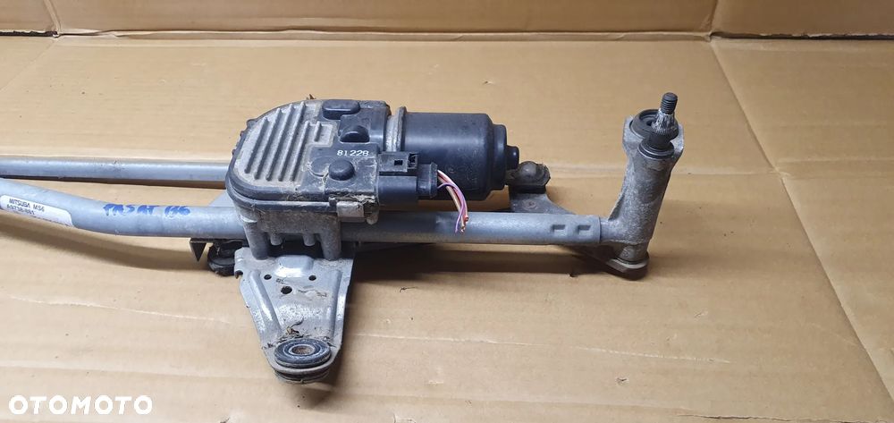 Mechanizm wycieraczek przód przedni VW Passat B6 3C1955023E 3C1955419A - 4