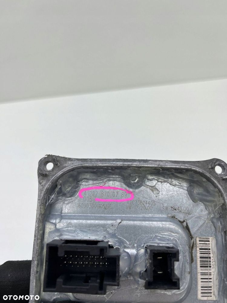 MERCEDES W205 W222 C217 MODUŁ PRZETWORNICA LAMPY LED A2228700789 - 3