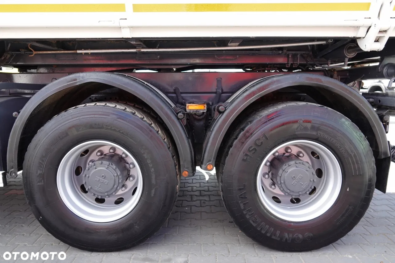 DAF CF 85.410 / 6X4 / WYWROTKA 2 STR / BORDMATIC / HYDROBURTA / MANUAL / SPROWADZONY - 25