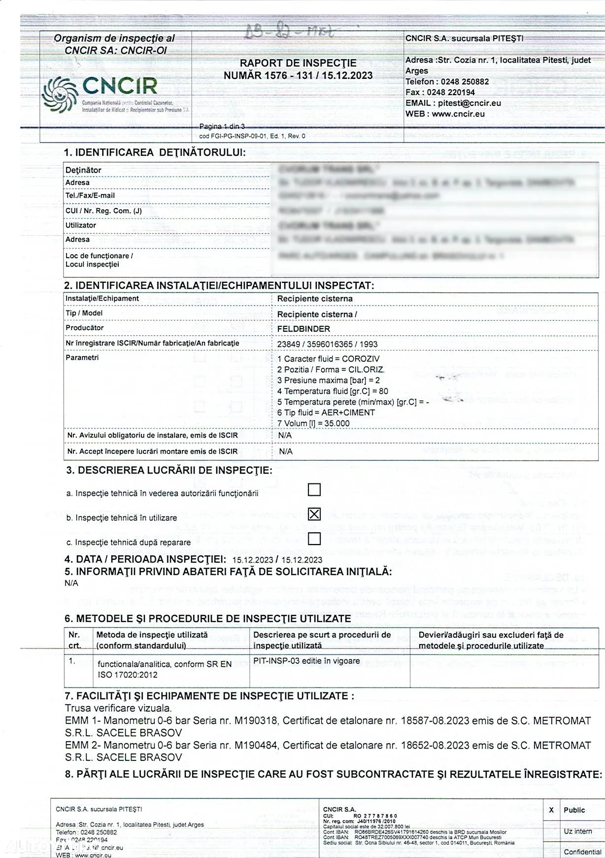 Feldbinder EUT 35.3 - 16