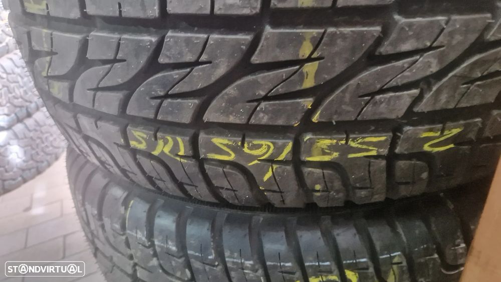 4 PNEUS 255/65/15 PIRELLI COM 99.9% DE PISO
