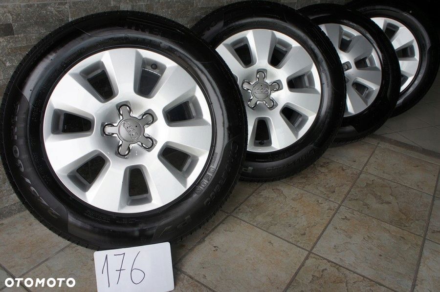 NR 176 Koła Lato Alufelgi AUDI A6 225/60/16 Pirelli ok. 6mm - 1
