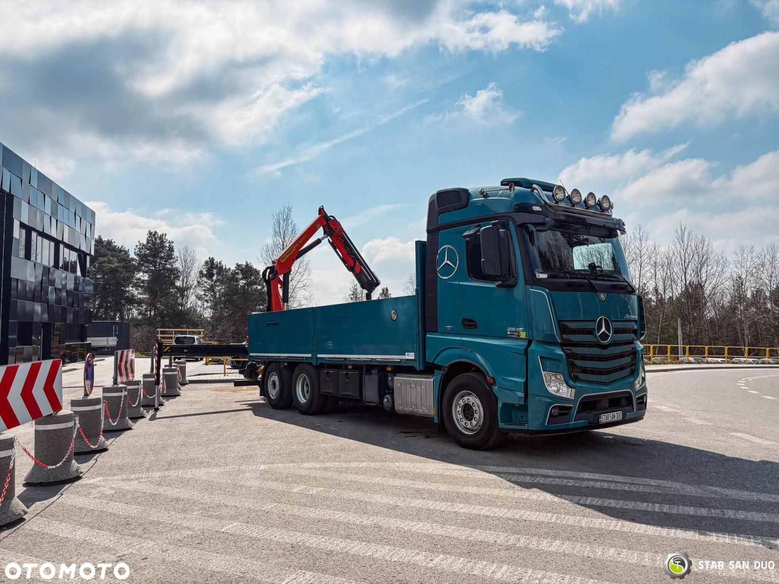 Mercedes-Benz ACTROS 2545 6x2 Palfinger PK 16001 HDS Żuraw - 4