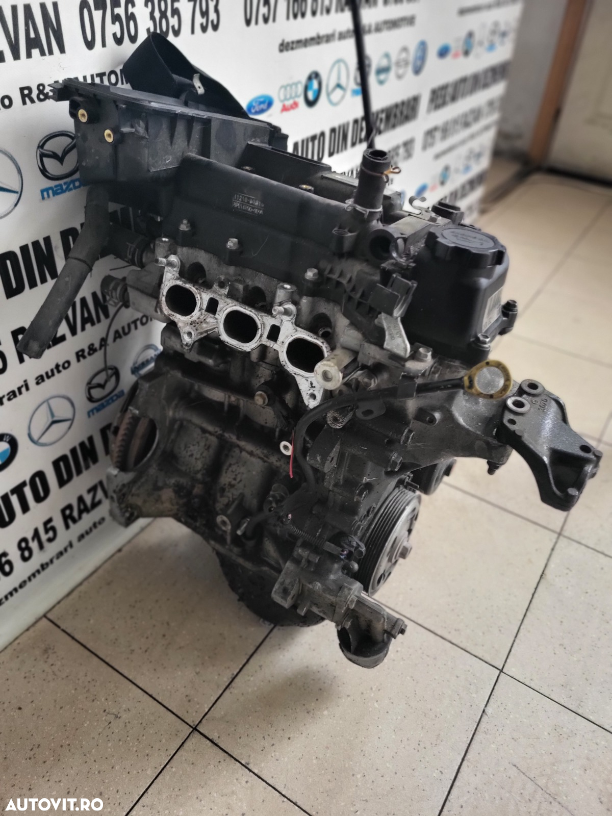 Motor 1.0 Benzina 1KRB52 Toyota Yaris Aygo Peugeot 107 Citroen C1 1KR-B52 Vanduta De Firma Cu Garan - 6