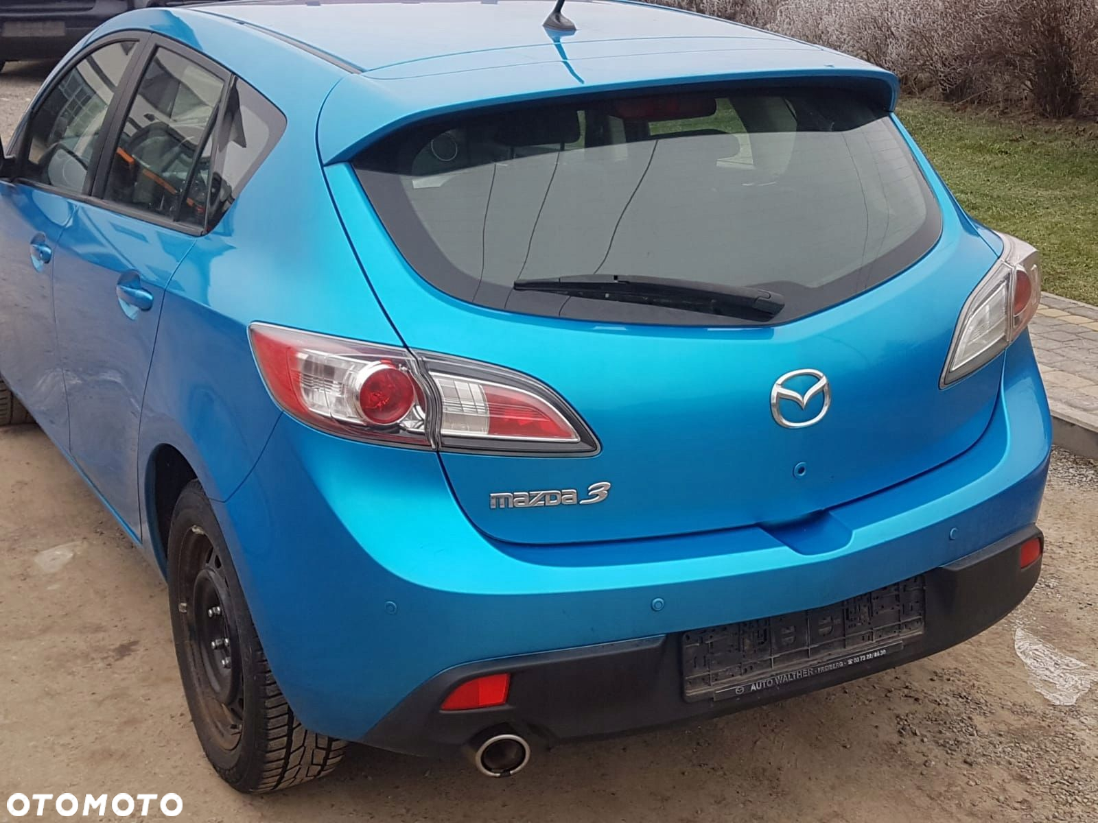 MAZDA 3 09- HB-5D PAS TYŁ TYLNY WANNA TYLNA 38J - 2