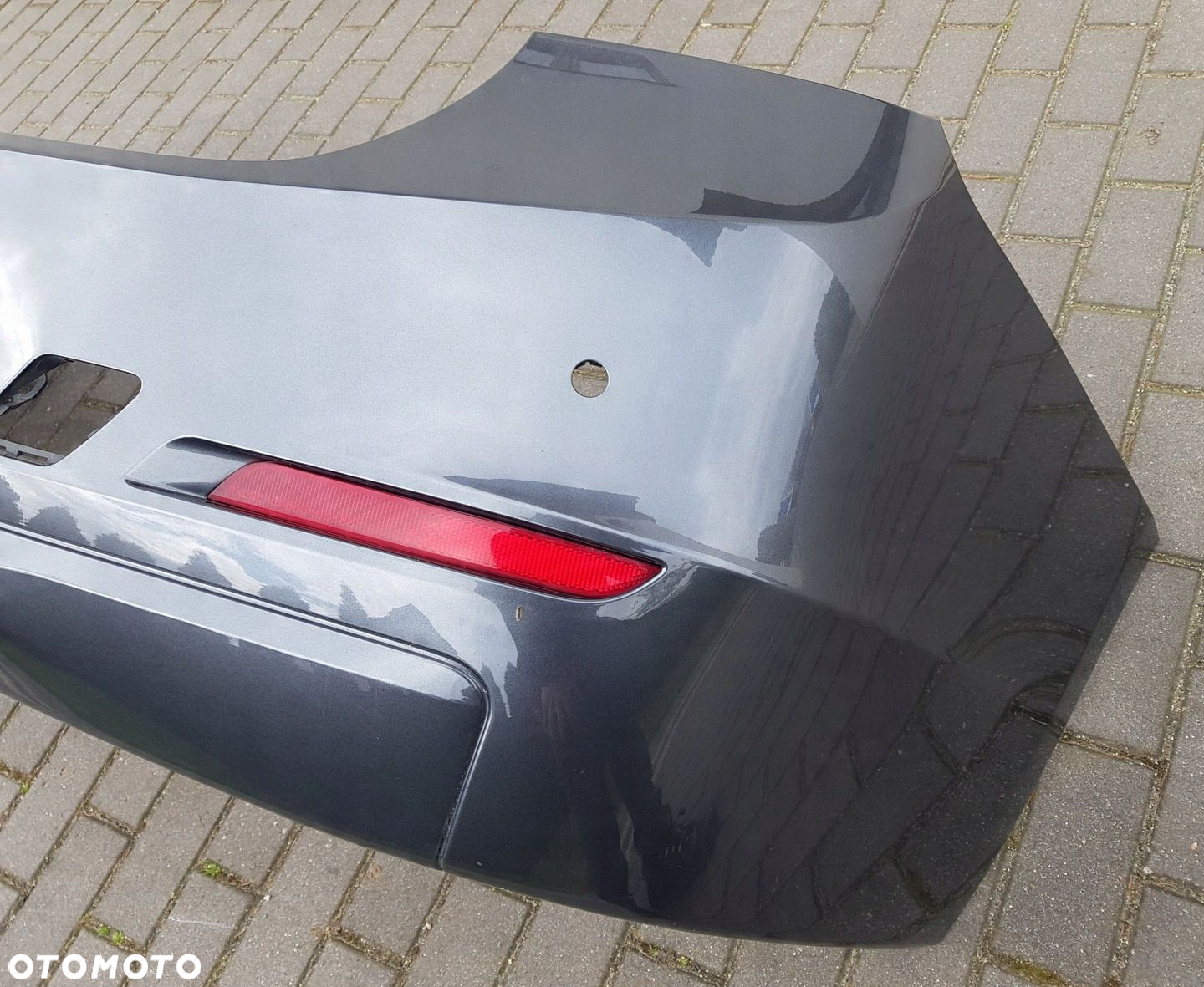 BMW 3 F30 ZDERZAK TYLNY TYŁ PDC LAKIER B39 - 7