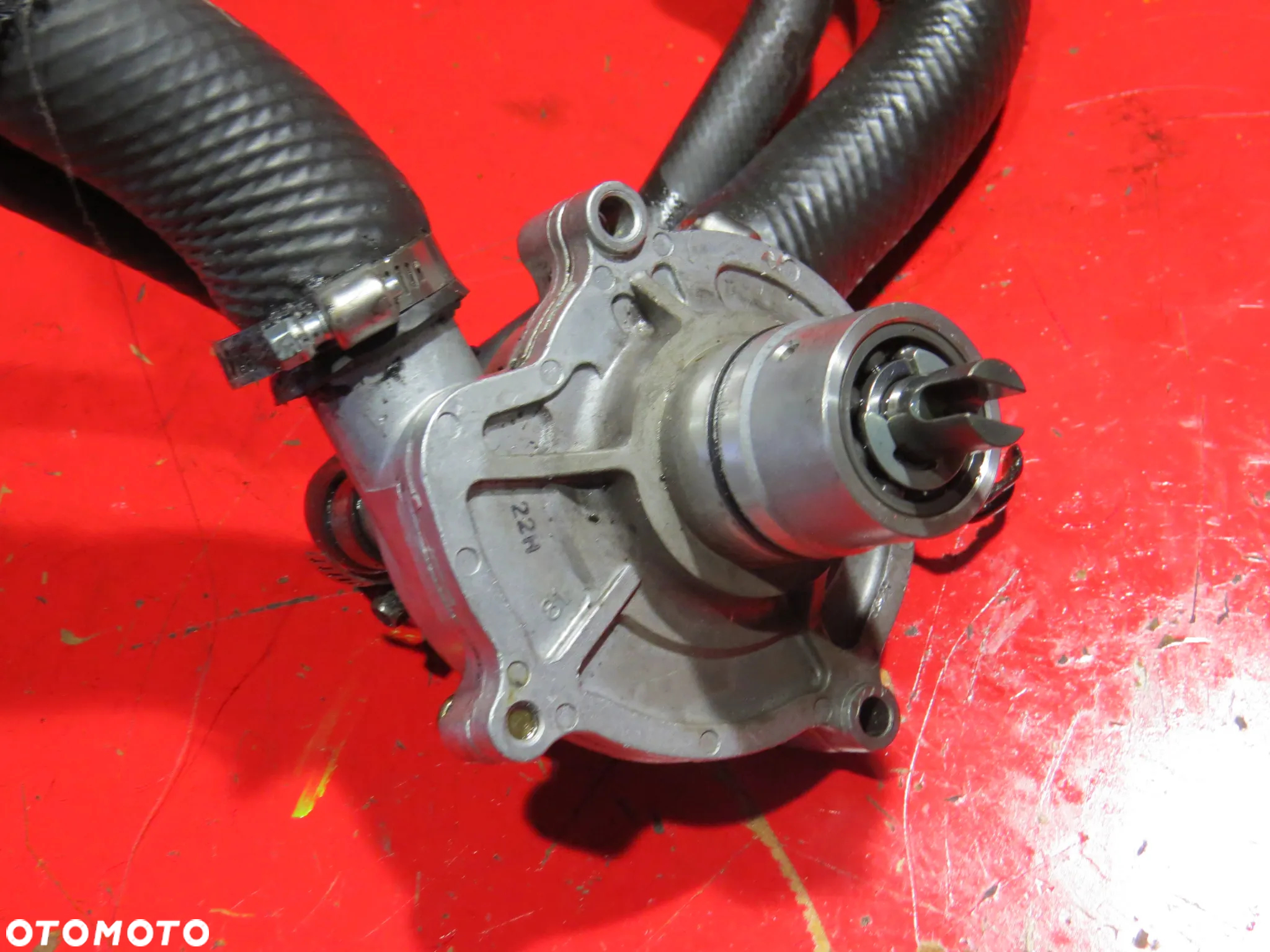 SUZUKI GSX600R GSXR 600 600R 750 04 pompa wody wirnik dekiel obudowa wąż - 4