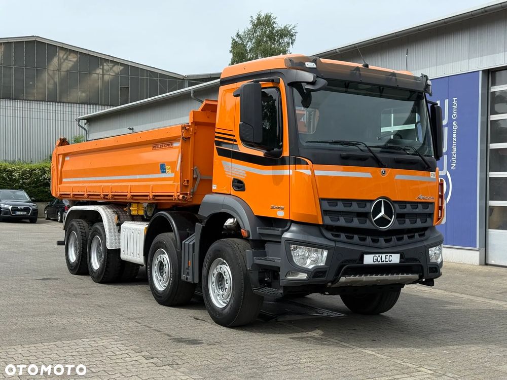 Mercedes-Benz AROCS 3246 8x4 EURO6 WYWROTKA TRÓJSTRONNA Z BORDMATIKIEM - 2