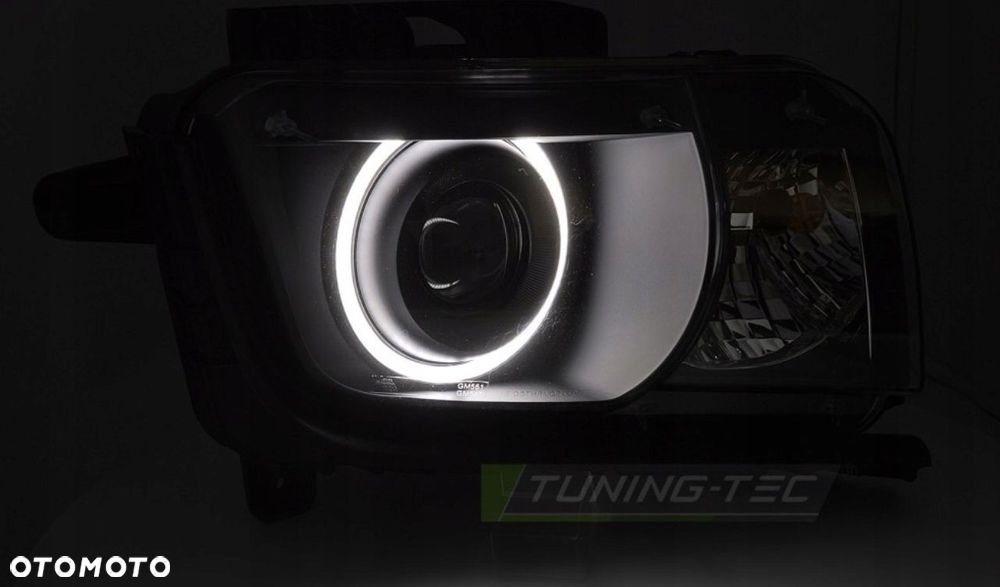 Reflektor Lampa kpl Diody Soczewka Clear Black Chevrolet Camaro V 5 09-13 - 7