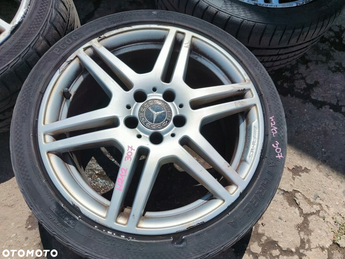 MERCEDES W204 W207 W212 FELGI ALUMINIOWE 18 5X112 245/40/18 265/35/18 - 5