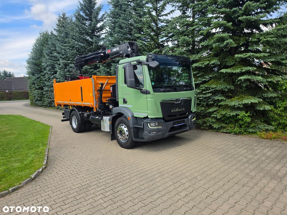 MAN TGM 18.290/ 3-str. wywrotka z HIAB 138/ - 14