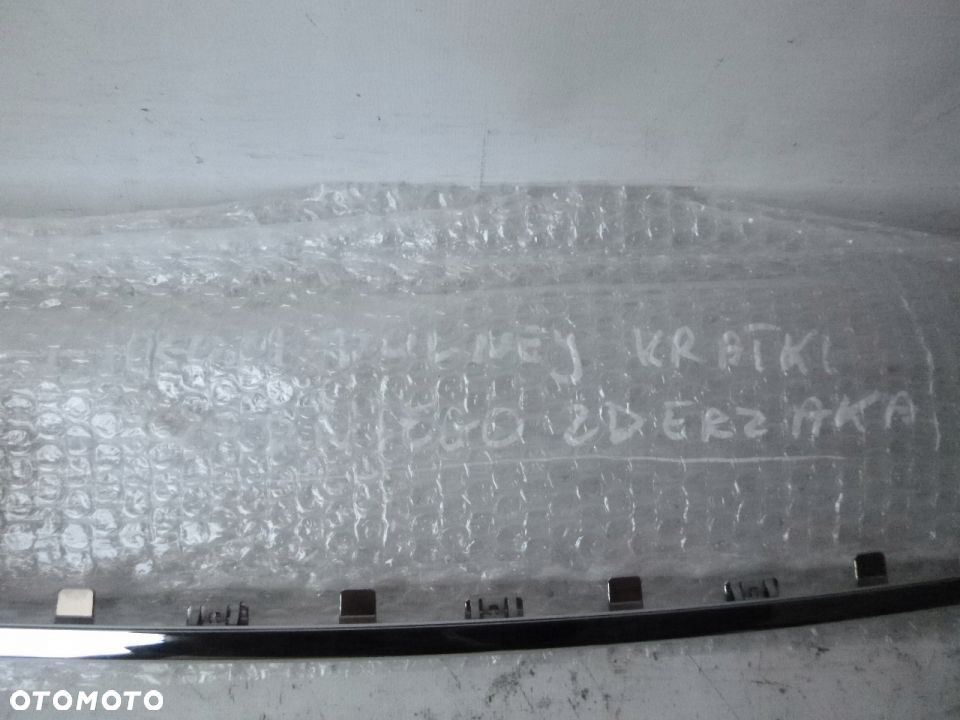 FORD TRANSIT CUSTOM LISTWA ZDERZAKA PRZÓD CHROM - 2