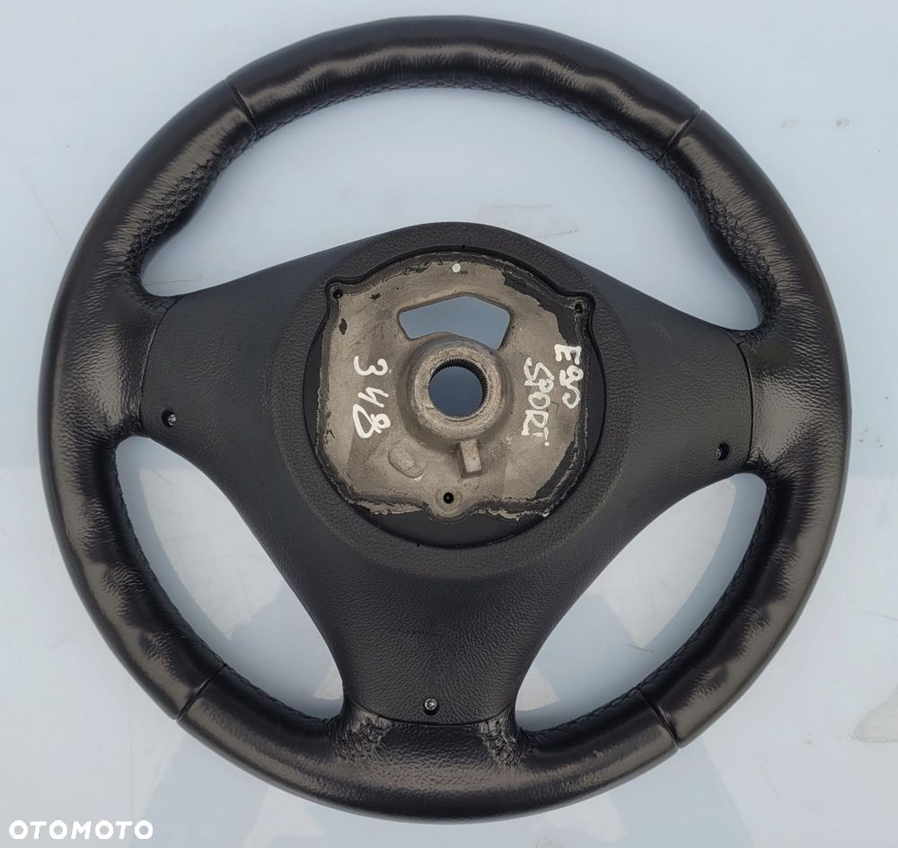 KIEROWNICA BMW E90 E91 E92 E93 E81 E82 E87 E88 X1 E84 SPORT BARDZO ŁADNA (348) - 6