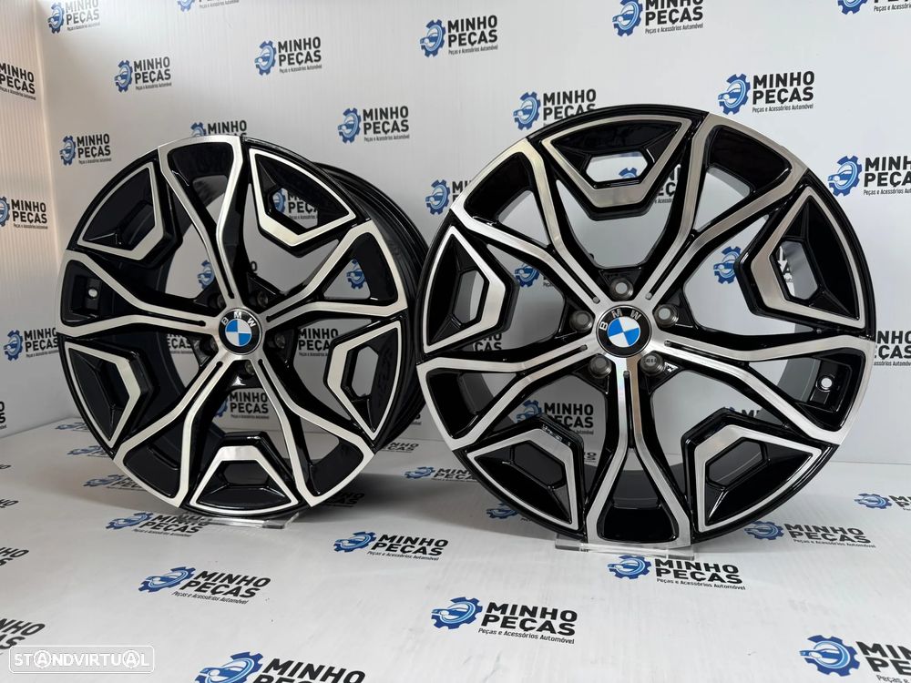 Jantes BMW New X5 (G05) em 20 Preto e Polido - 3