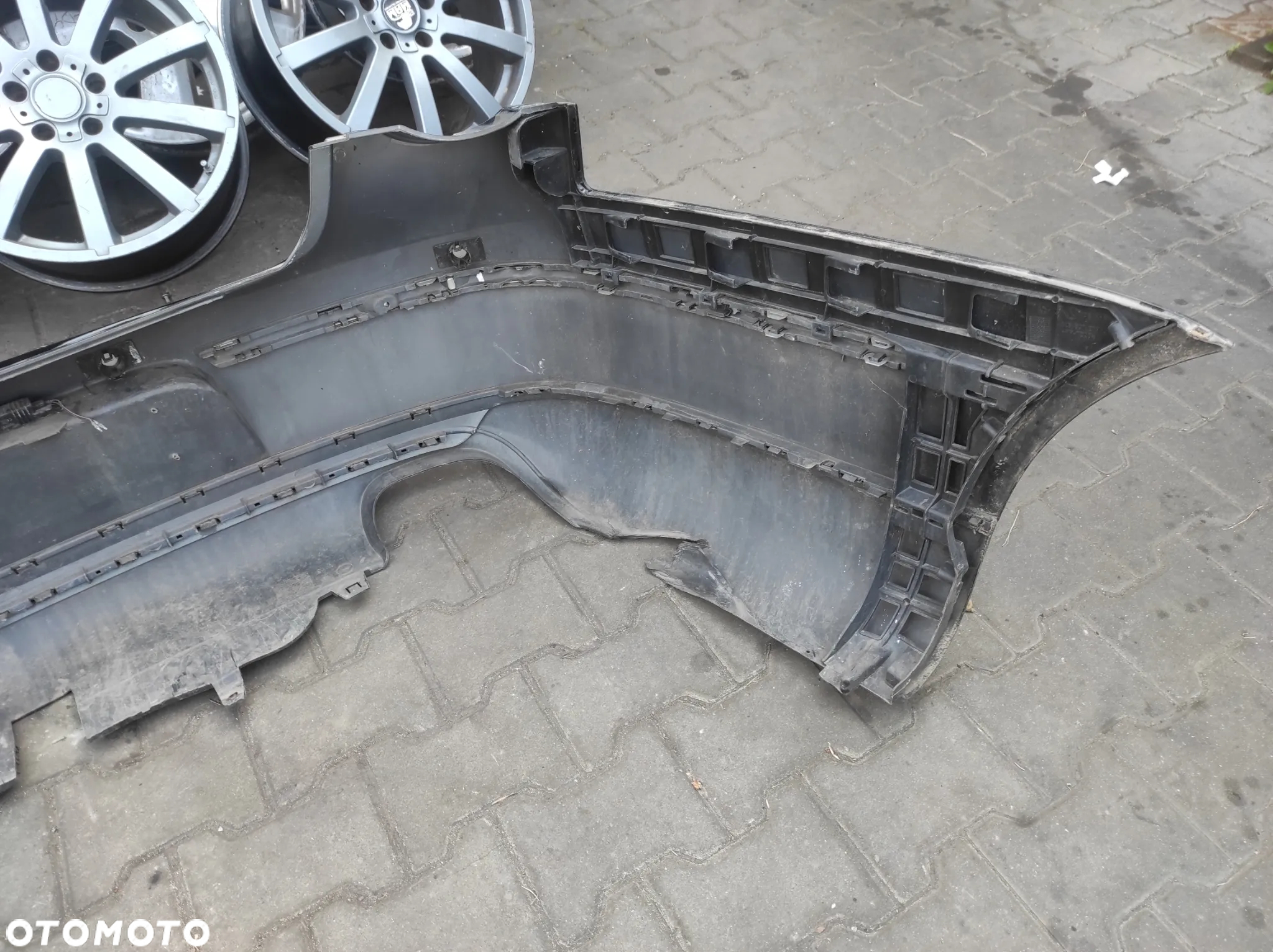 ZDERZAK TYLNY TYŁ VW PASSAT B6 SEDAN CZARNY LC9X WYSYŁKA !!!! - 4