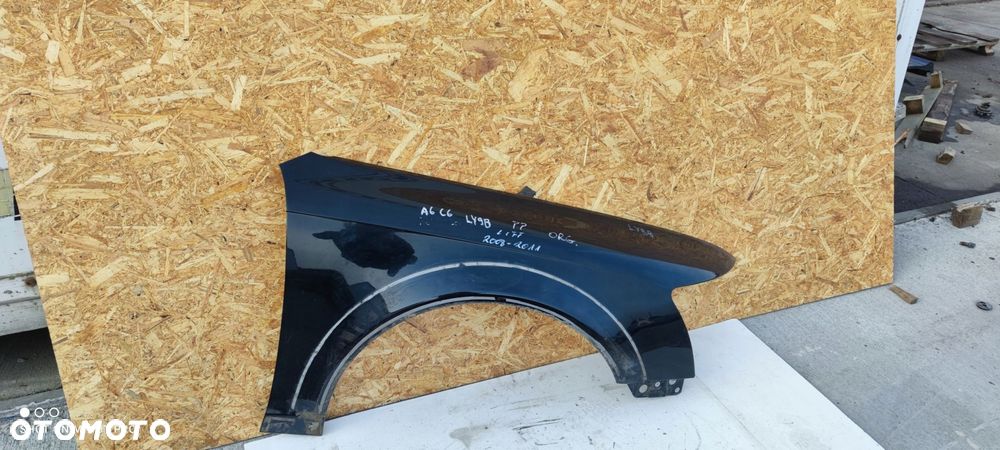 BŁOTNIK PRAWY PRZÓD AUDI A6 C6 LIFT LY9B 08-11ORG - 3