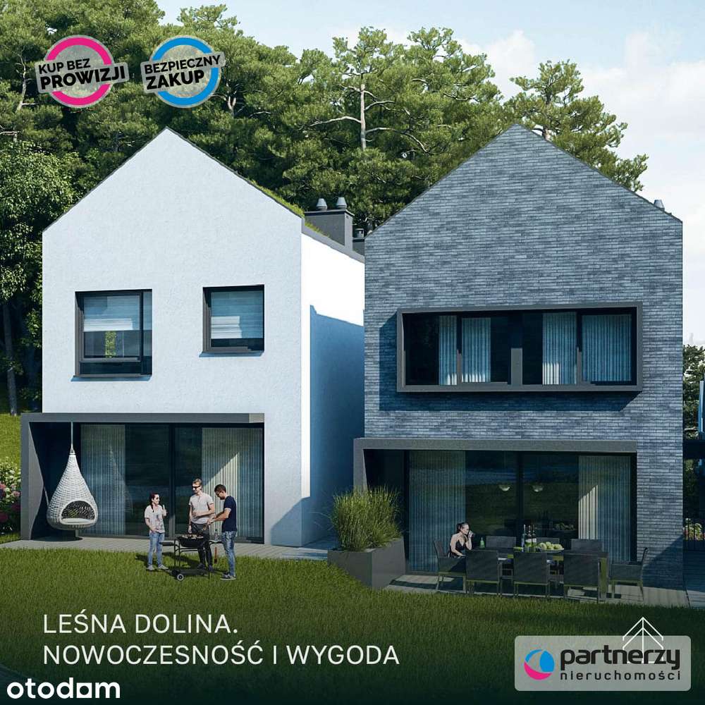 Wygodny dom na nowoczesnym osiedlu otoczony lasem