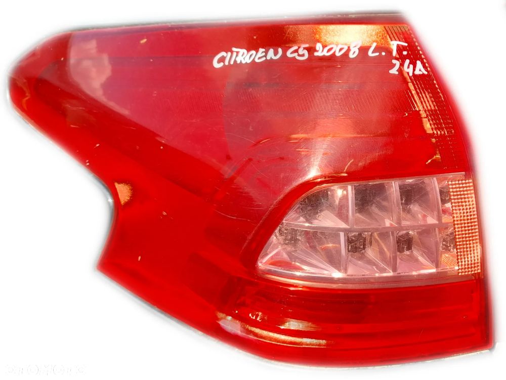 CITROEN C5 III X7 LAMPA LEWY TYŁ LEWA TYLNA BŁOTNIK Z BŁOTNIKA - 1