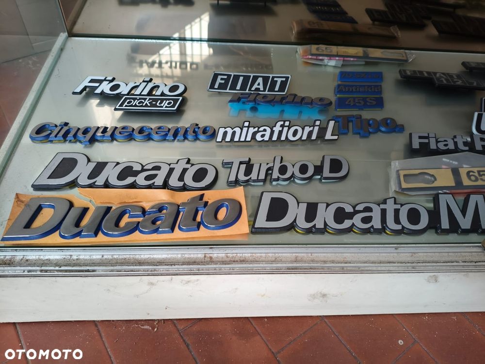 EMBLEMATY FIAT LANCIA 126 125 127 131 uno panda ritmo 1100 1500 prisma oraz inne.... - 17