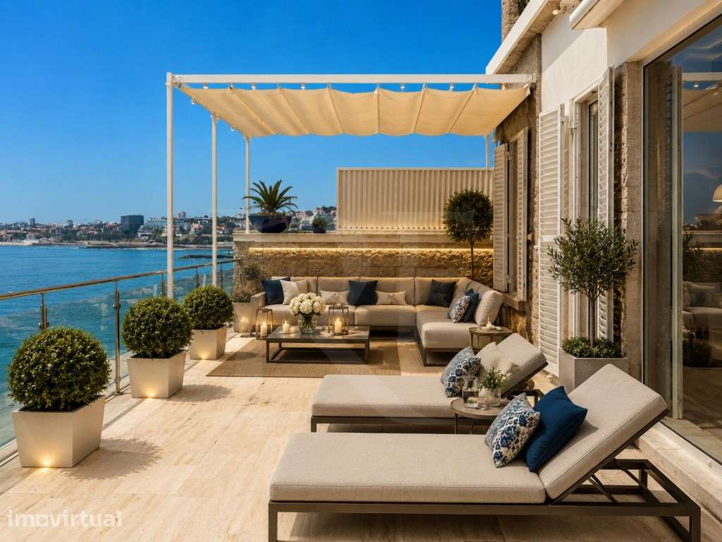 Apartamento T3 com terraço e vista mar na primeira linha de oceano ... - Grande imagem: 2/29