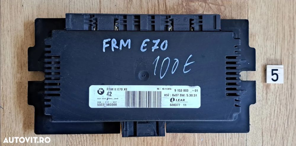 Modul FRM 2 Original BMW E70+LCI E71 E72 - 1