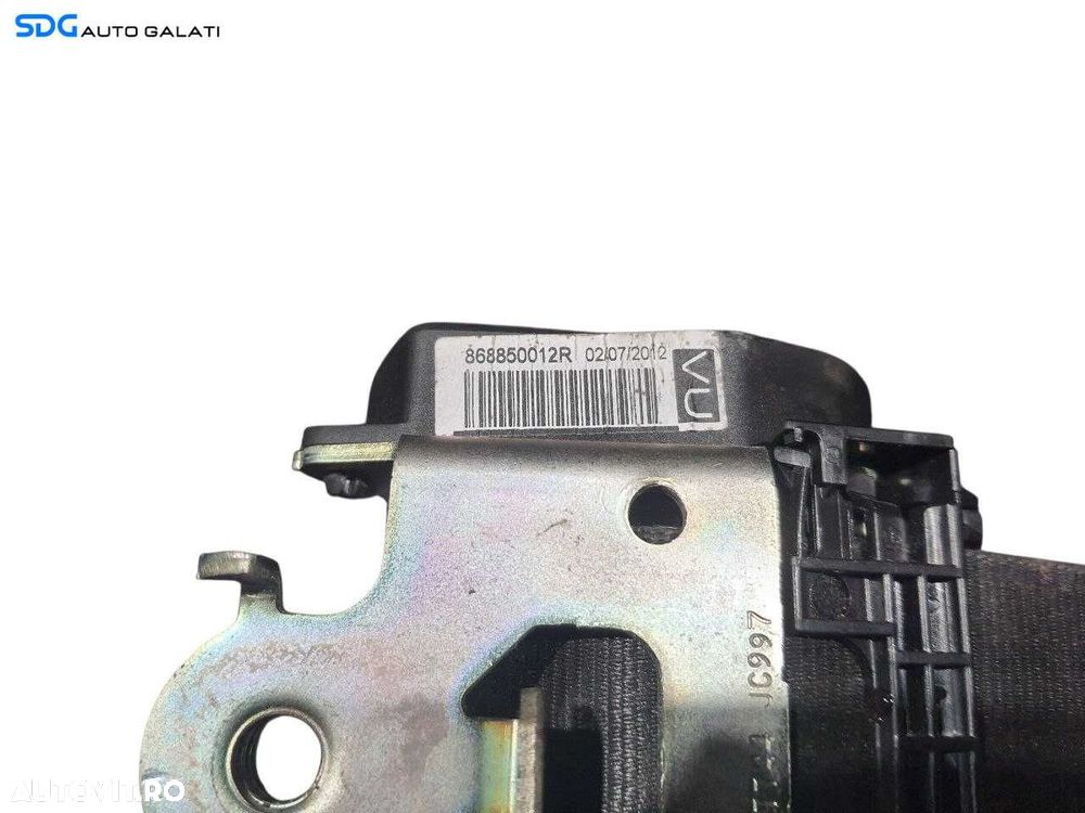 Centura Siguranta Stanga Fata Renault Scenic 3 2009 - 2016 Cod 868850012R [N3469] - 8