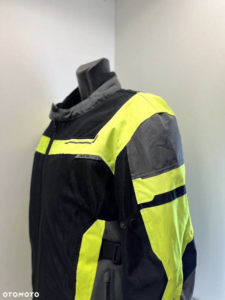 Kurtka motocyklowa tekstylna SECA ORKAN II rozm. L Safety concept - 4