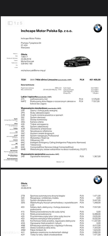 BMW Seria 7 740d xDrive - 23
