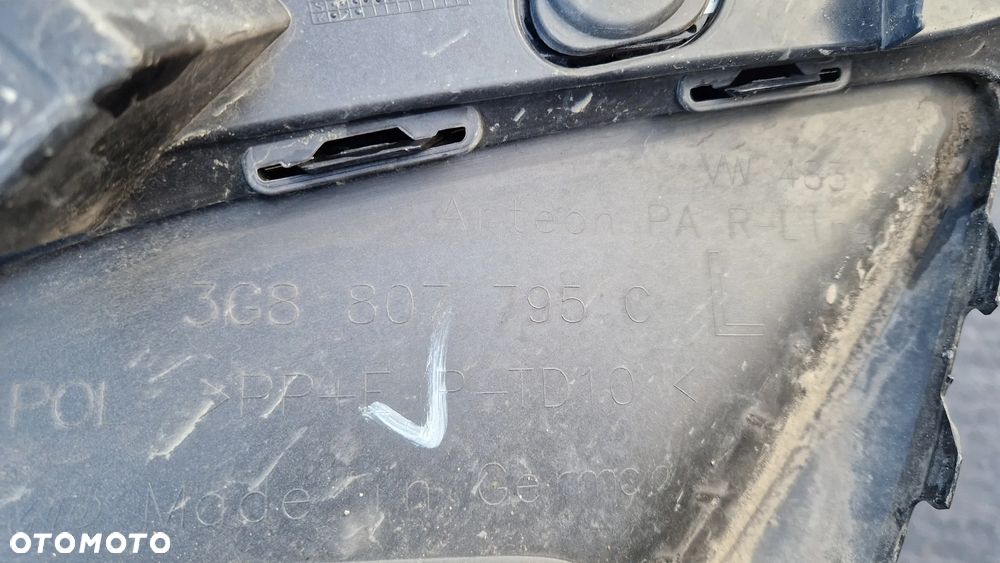 VOLKSWAGEN ARTEON R-LINE NAROŻNIK ZDERZAKA LEWY PRZÓD 3G8807795C - 3
