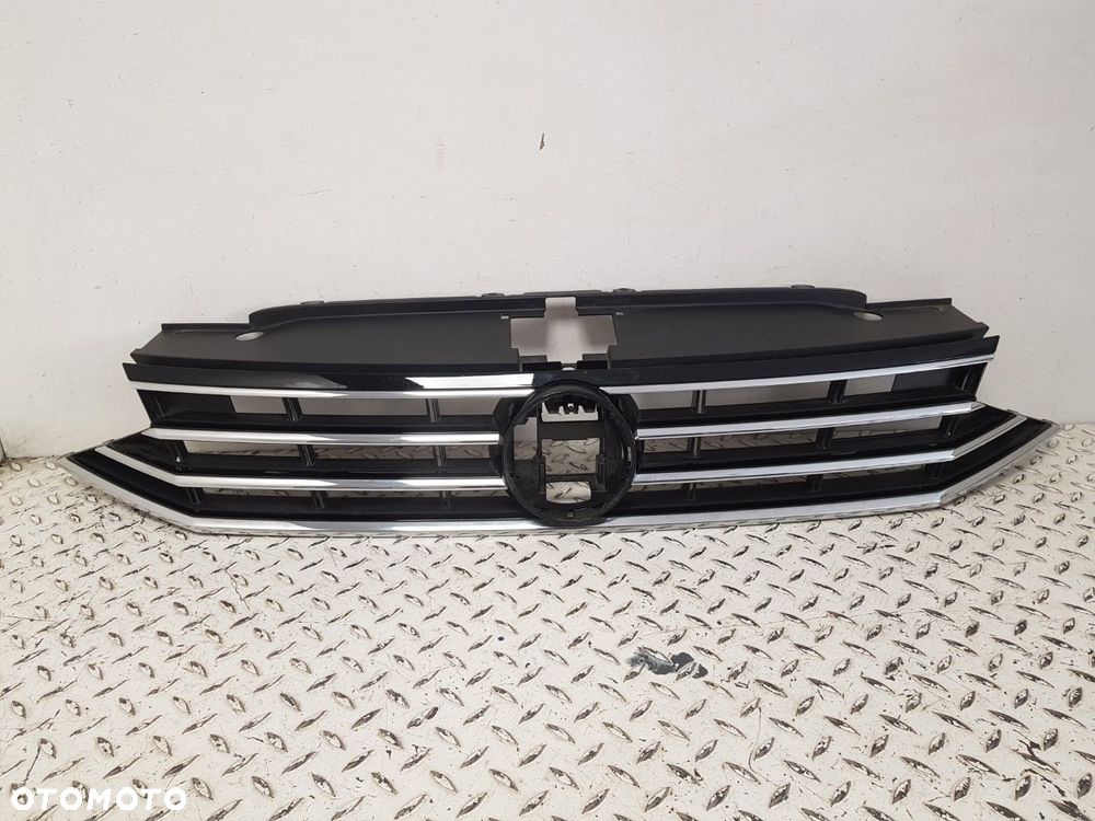 ŁADNY ORYGINALNY GRILL VW PASSAT B8 R-LINE LIFT 19-24 3G0 ATRAPA CHROM 3G0853651DG DJ DE DH - 2