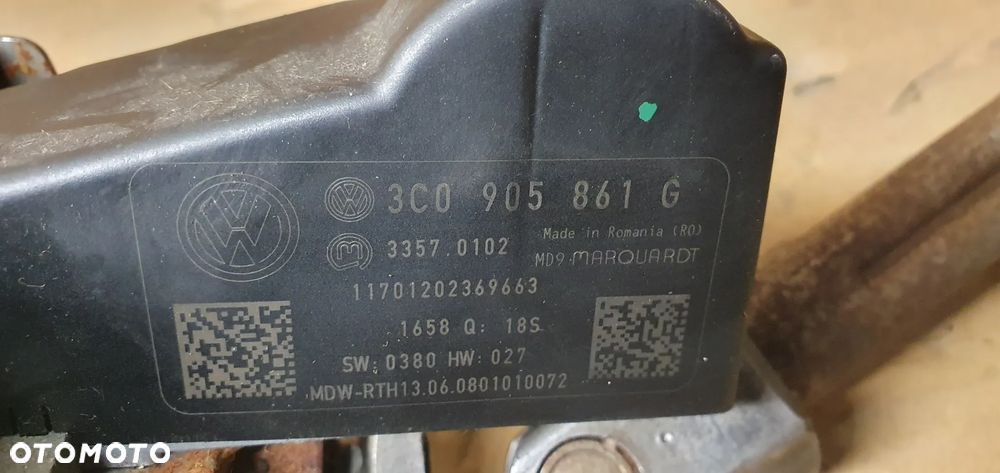 Kolumna kierownicza krzyżak blokada kierownicy VW Passat B6 3C0905861G 3C1419501N - 10