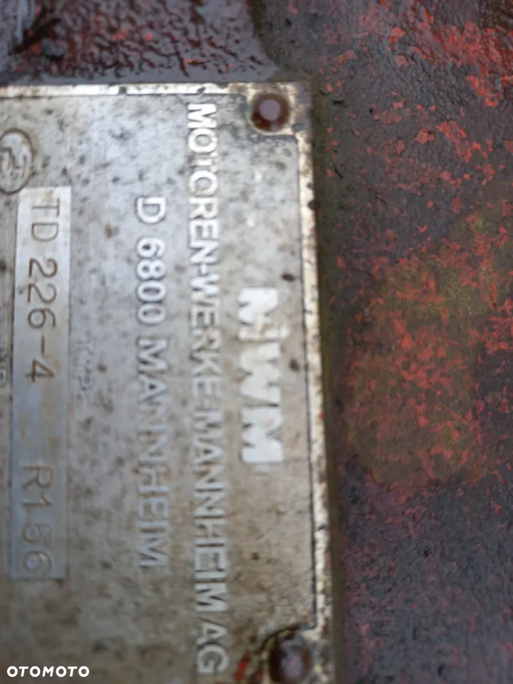 Silnik Renault MWM D226-3 kompletny,TD226-4,TD-B6,wał,blok,pompa,wtryski,tłok,korbowód,głowica 551,781,851,155-54,651,498 - 6