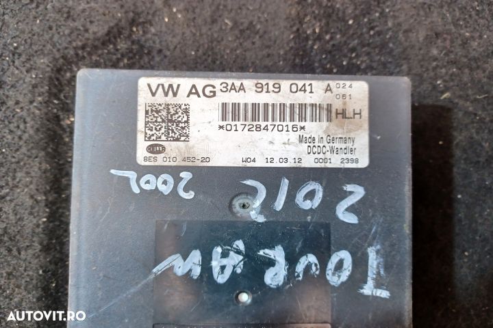 MODUL START STOP 3AA919041A  3AA919041A Volkswagen VW Touran 2 [2015 - 3