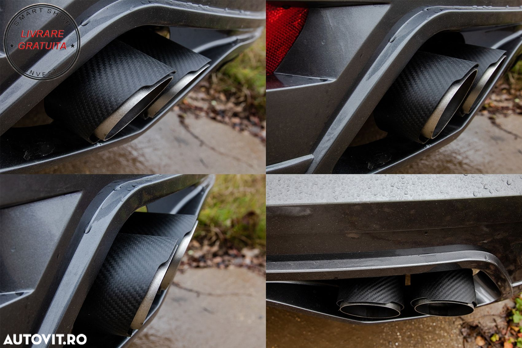 Tobe Ornamente Sistem de Evacuare compatibile cu Land Rover Range Rover Carbon Fib- livrare gratuita - 12