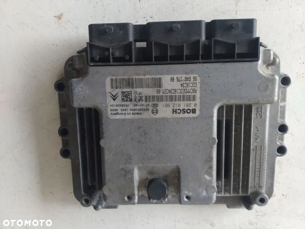 Sterownik komputera Peugeot 307 2.0hdi - 1