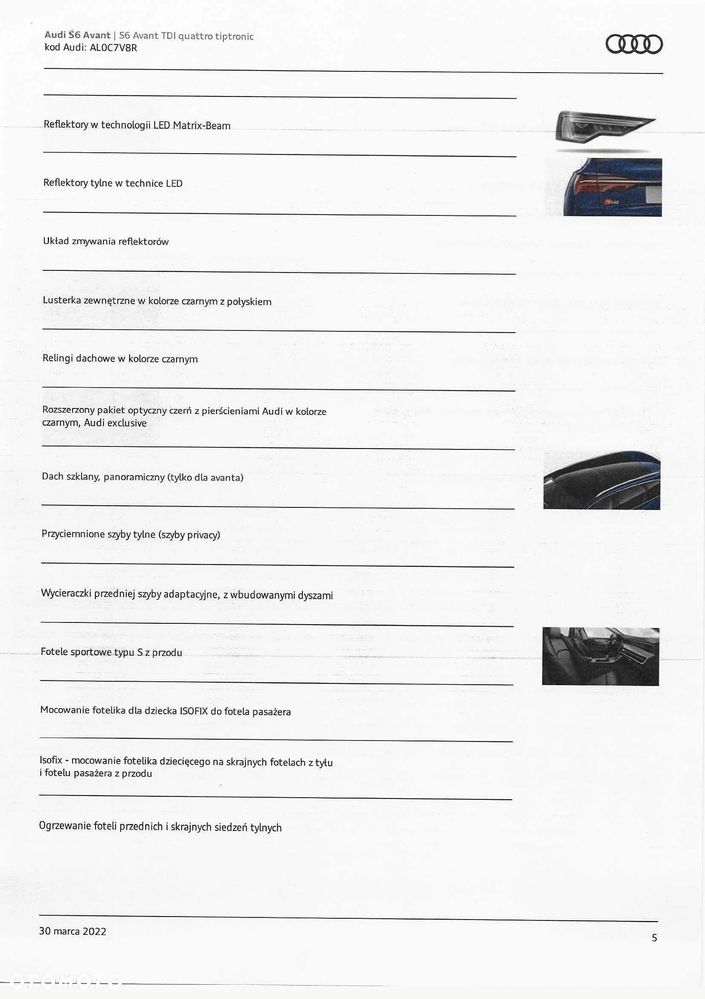 Audi S6 Avant TDI mHEV Tiptronic - 24