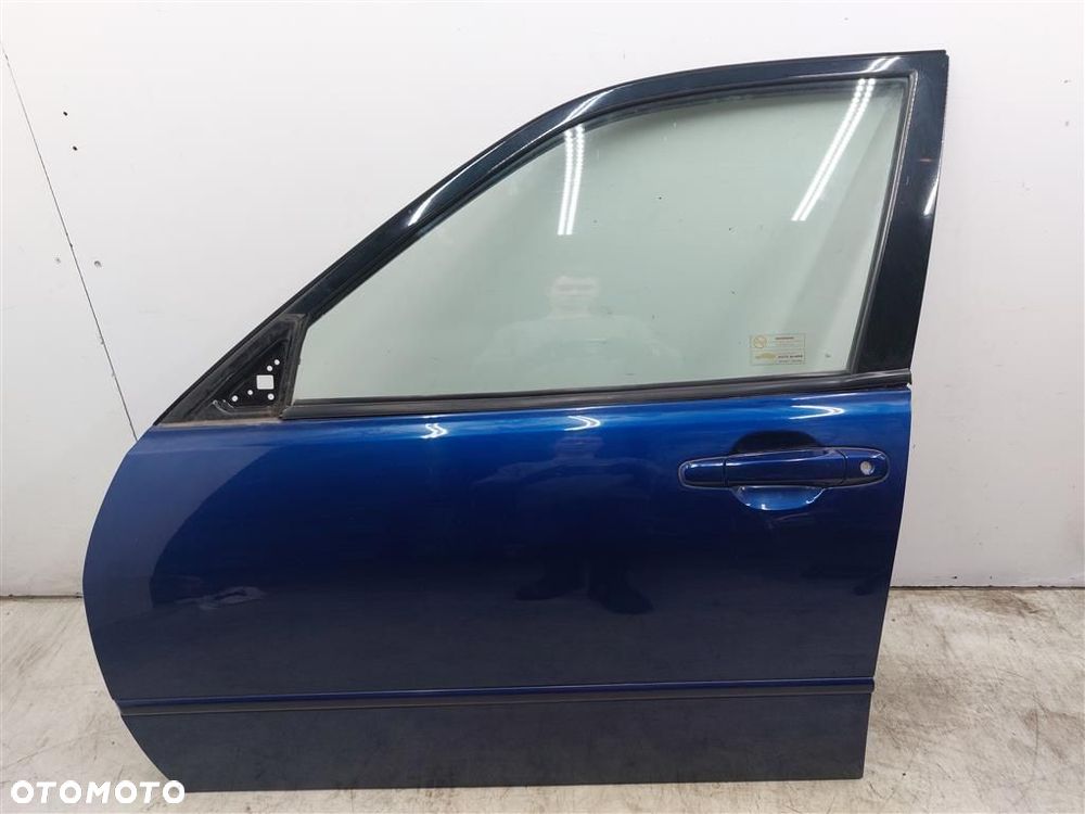 Drzwi przednie prawe SZYBA PODNOSNIK przód LEXUS IS I 1999-2005R NIEBIESKI - 1