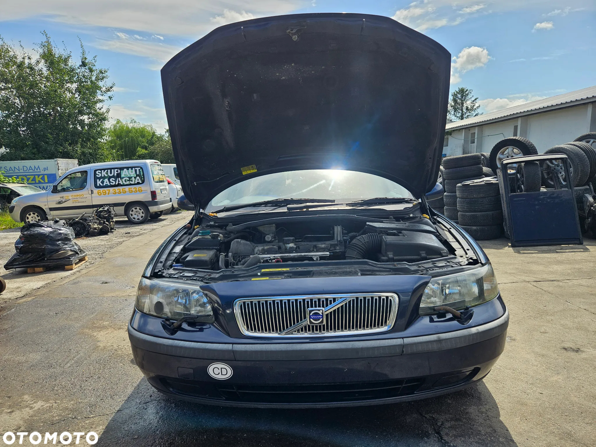 VOLVO V70 II ZDERZAK PRZÓD PRZEDNI 417-26 - 25