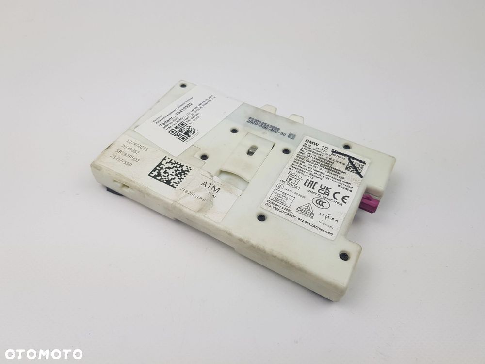 NOWY ORYGINALNY Sterownik Moduł Bluetooth BMW G20 G30 5B31D00 - 1