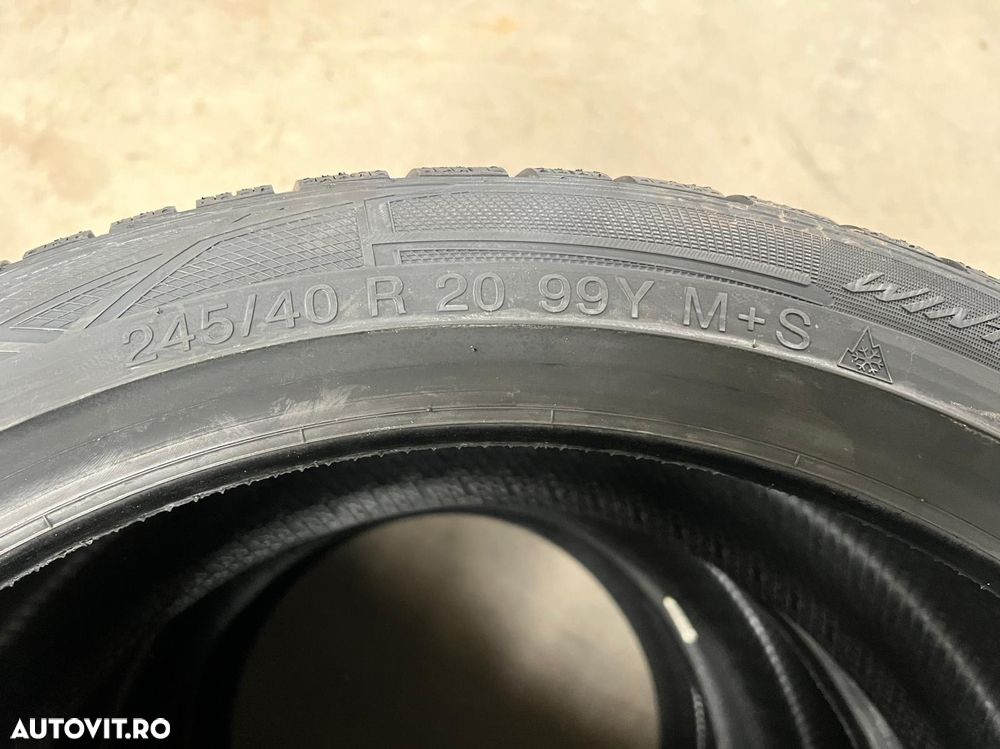 Vând set anvelope 245/40/20-275/35/20 vredestein de iarnă noi - 6