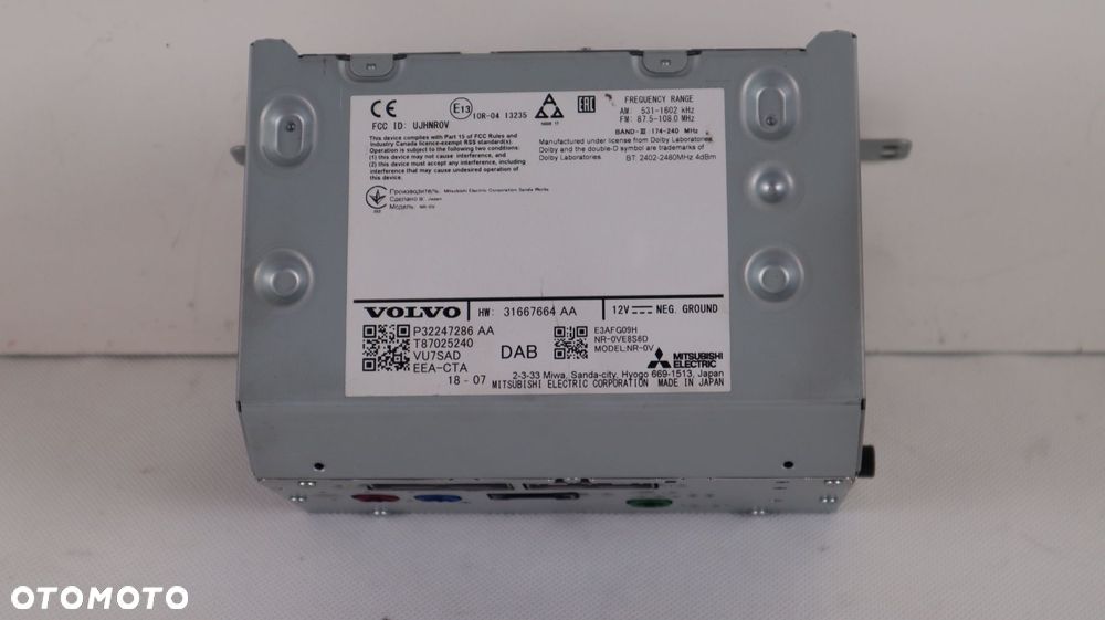 VOLVO XC60 II RADIO NAWIGACJA 32247286 - 5