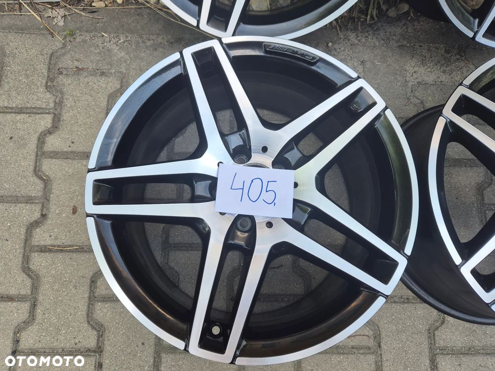 4x 8,5x18 ET48 5x112 Używany komplet felg aluminiowych MERCEDES AMG - 2