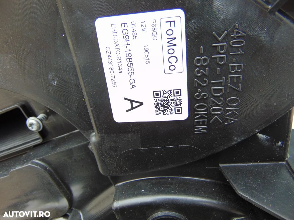 Aeroterma Ford Mondeo mk5 an 2014-2022 radiator bord calorifer aerptma completa - 5