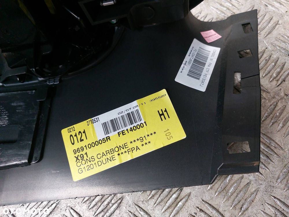 TUNEL ŚRODKOWY PODŁOKIETNIK RENAULT LAGUNA III 969100005R - 10