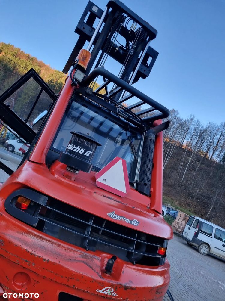 Linde H60D Wózek Widłowy 6 ton Udzwig. Silnik DEUTZ Turbo 6 cylindrów. 2x Posuw wideł Hydr. niski przebieg 6326h. Import Norwegia! Zero luzów i wycieków Jazda Hydrostatic. Stan Perfekcyjny! DIESEL - 10