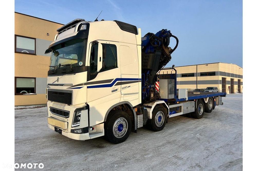 Volvo FH550 8X2 EURO6 + FASSI F660 + JIB - 3