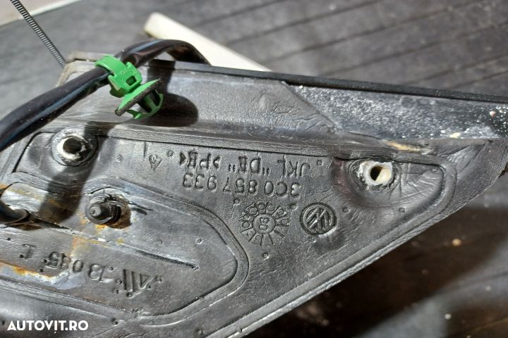 Oglinda stanga electrica E1010781 3C0857933  CU 6 FIRE E1010781 3C085 - 7