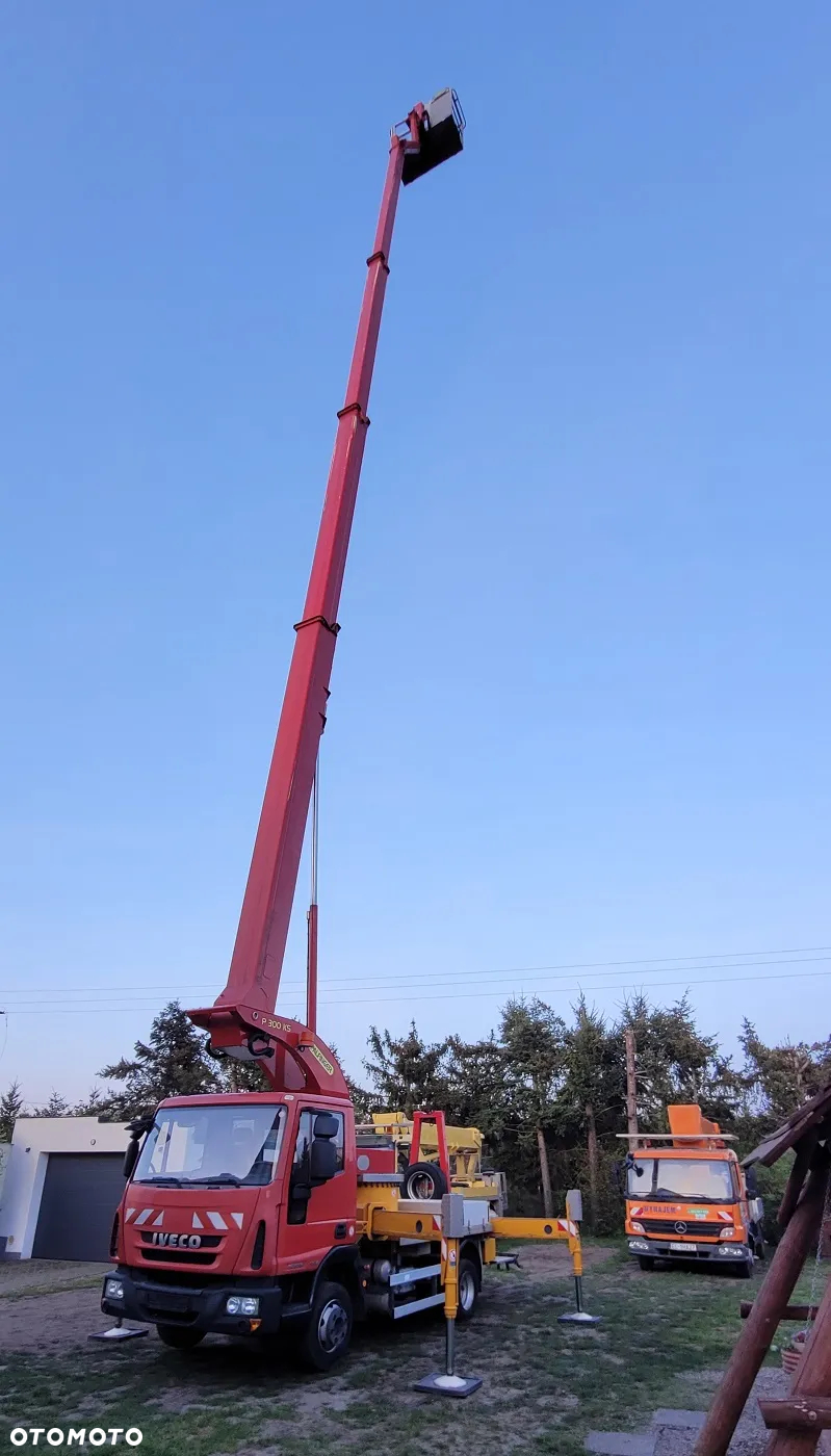 Iveco podnośnik koszowy 30 m Palfinger P300 KS Wumag WT zwyżka Ruthmann Bison TKA - 7